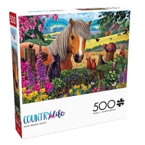 Country Life - Some Friendly Advice - 500 Piece Jigsaw Puzzle